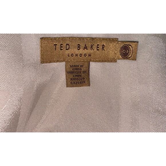 Ted Baker London Womens Black Raid Dress Gold Zip Up Mini, Ted Size 2/US Size 6 - Picture 9 of 11